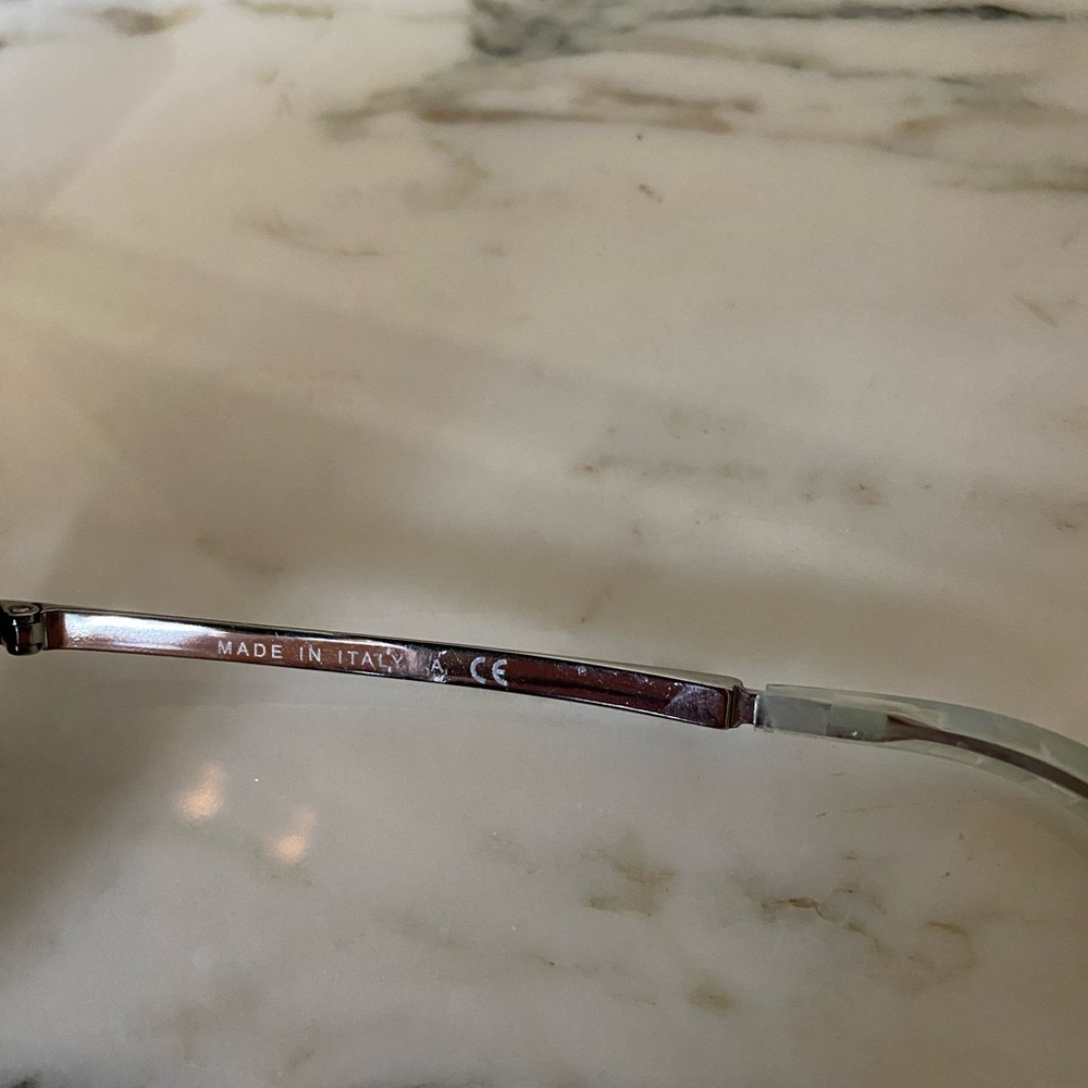 CHANEL  4216 c.124/4v 58-17
Silver Metal And Purple Tinted Shield Sunglasses - Picture 6 of 16
